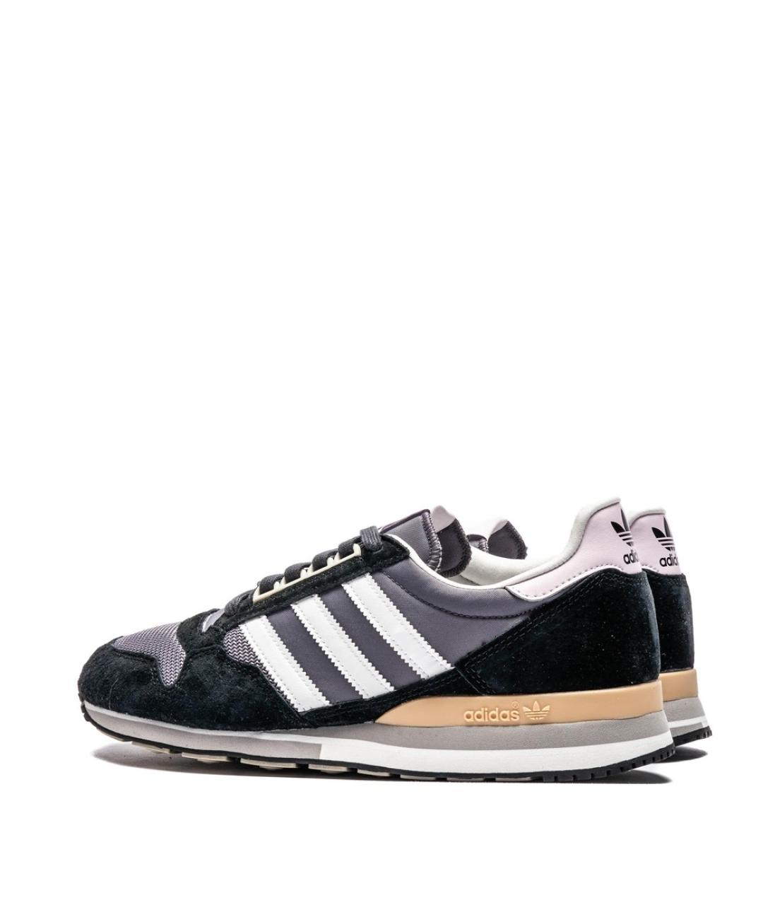 ADIDAS Черные замшевые низкие кроссовки / кеды, фото 3