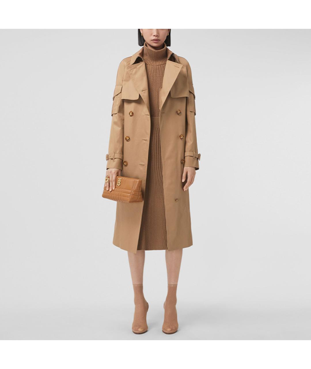 BURBERRY Бежевый тренч/плащ, фото 2
