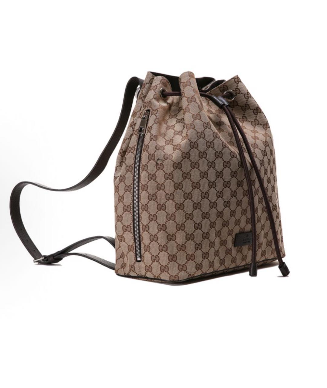GUCCI Коричневый рюкзак, фото 2