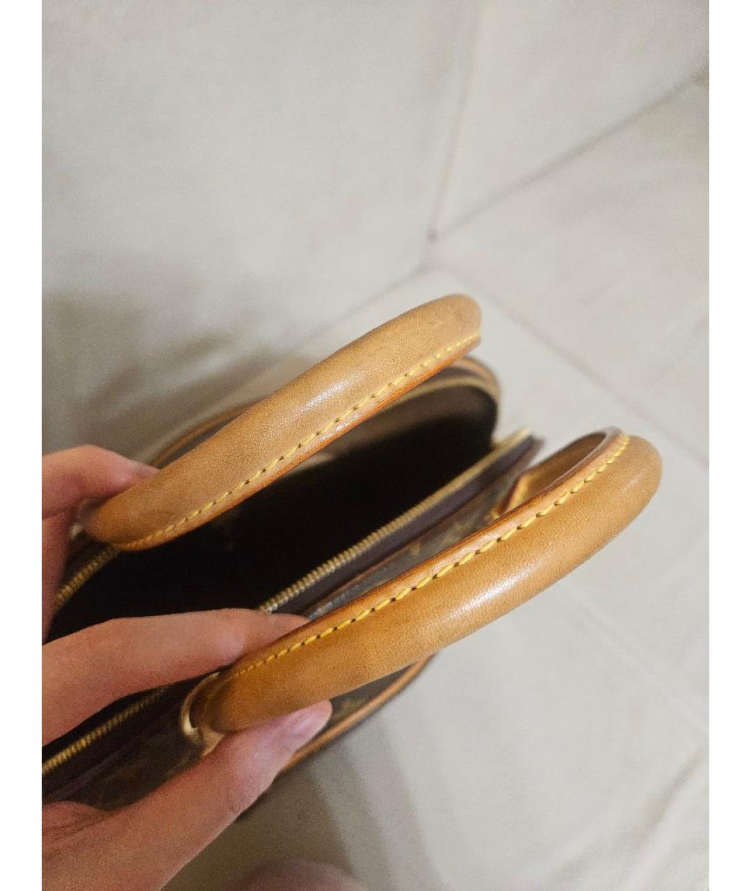 LOUIS VUITTON Коричневая сумка с короткими ручками, фото 7
