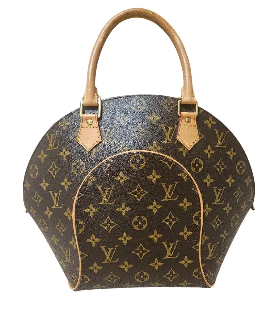 LOUIS VUITTON Коричневая сумка с короткими ручками, фото 1