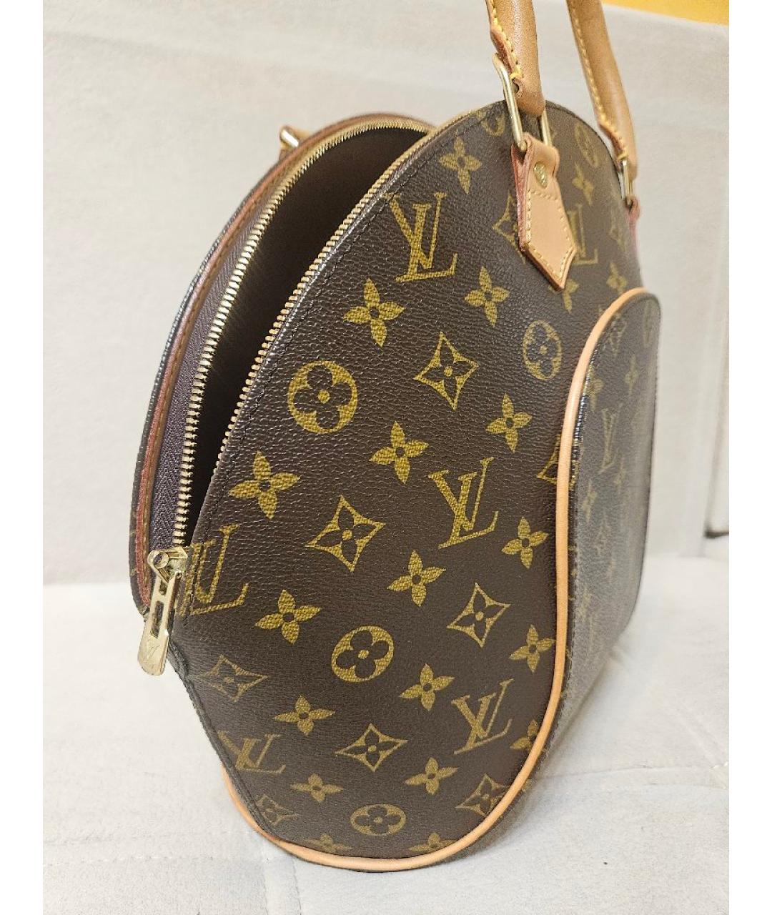 LOUIS VUITTON Коричневая сумка с короткими ручками, фото 2
