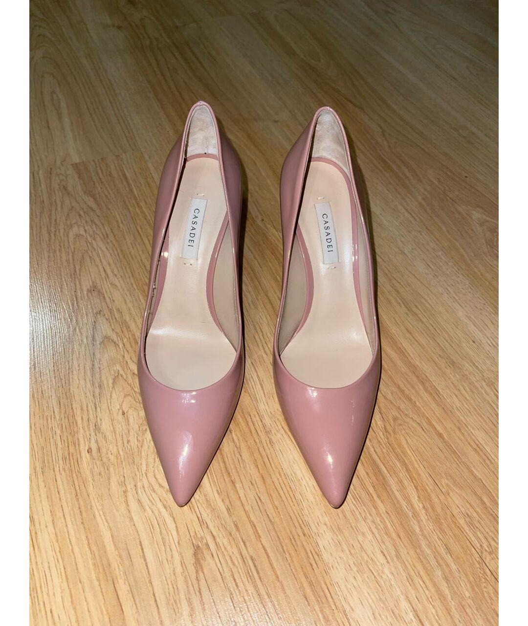 CASADEI Розовые туфли из лакированной кожи, фото 2