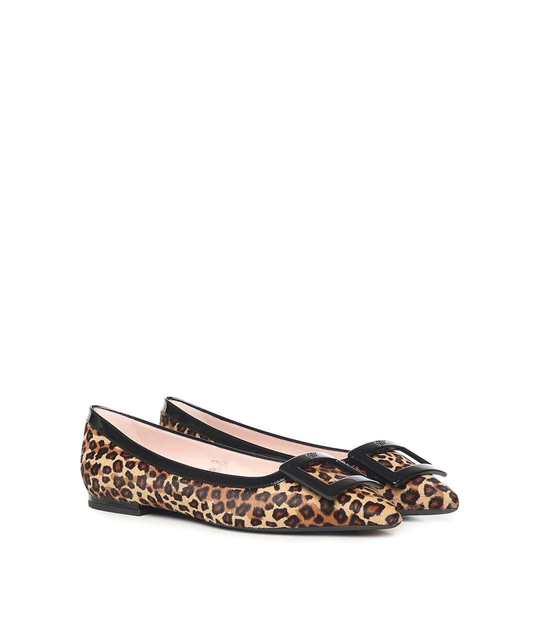 ROGER VIVIER Кожаные балетки, фото 2