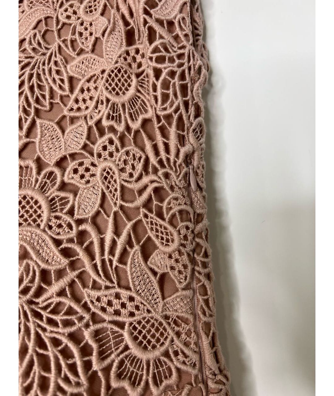 CHRISTIAN DIOR Розовое шерстяное повседневное платье, фото 5