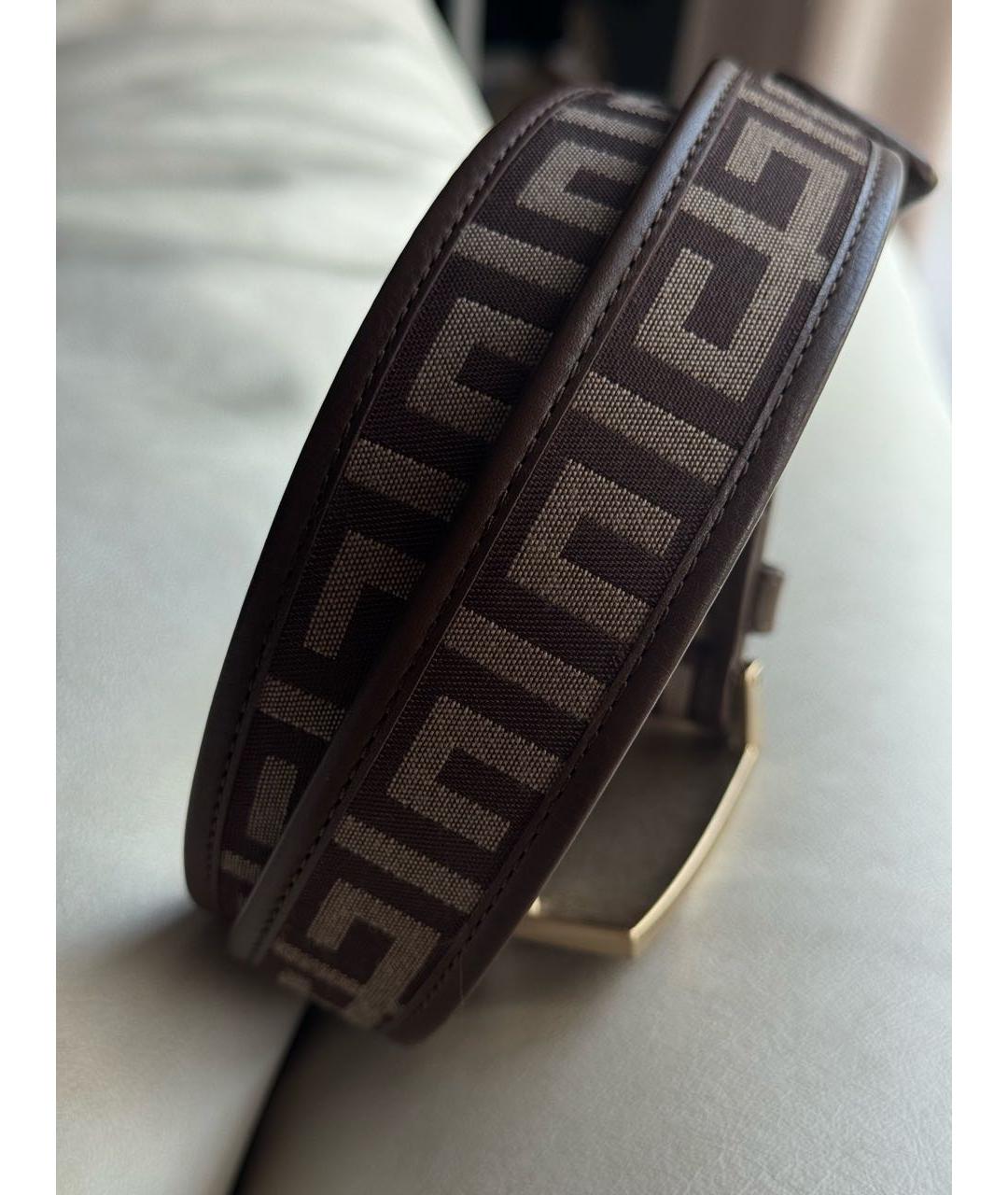 GIVENCHY Коричневый ремень, фото 7