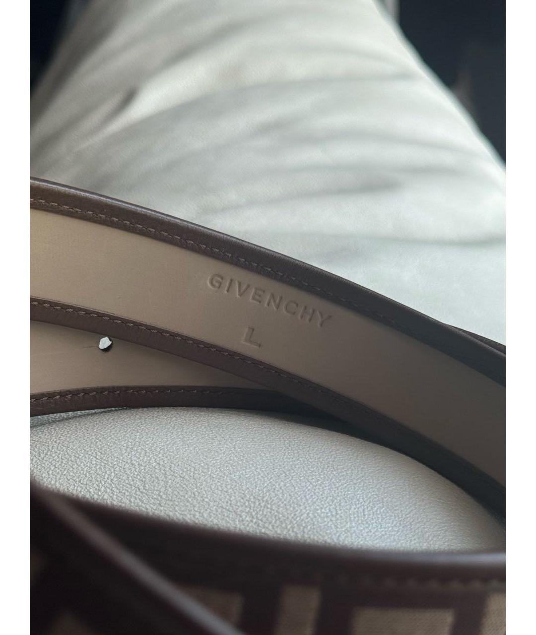 GIVENCHY Коричневый ремень, фото 6
