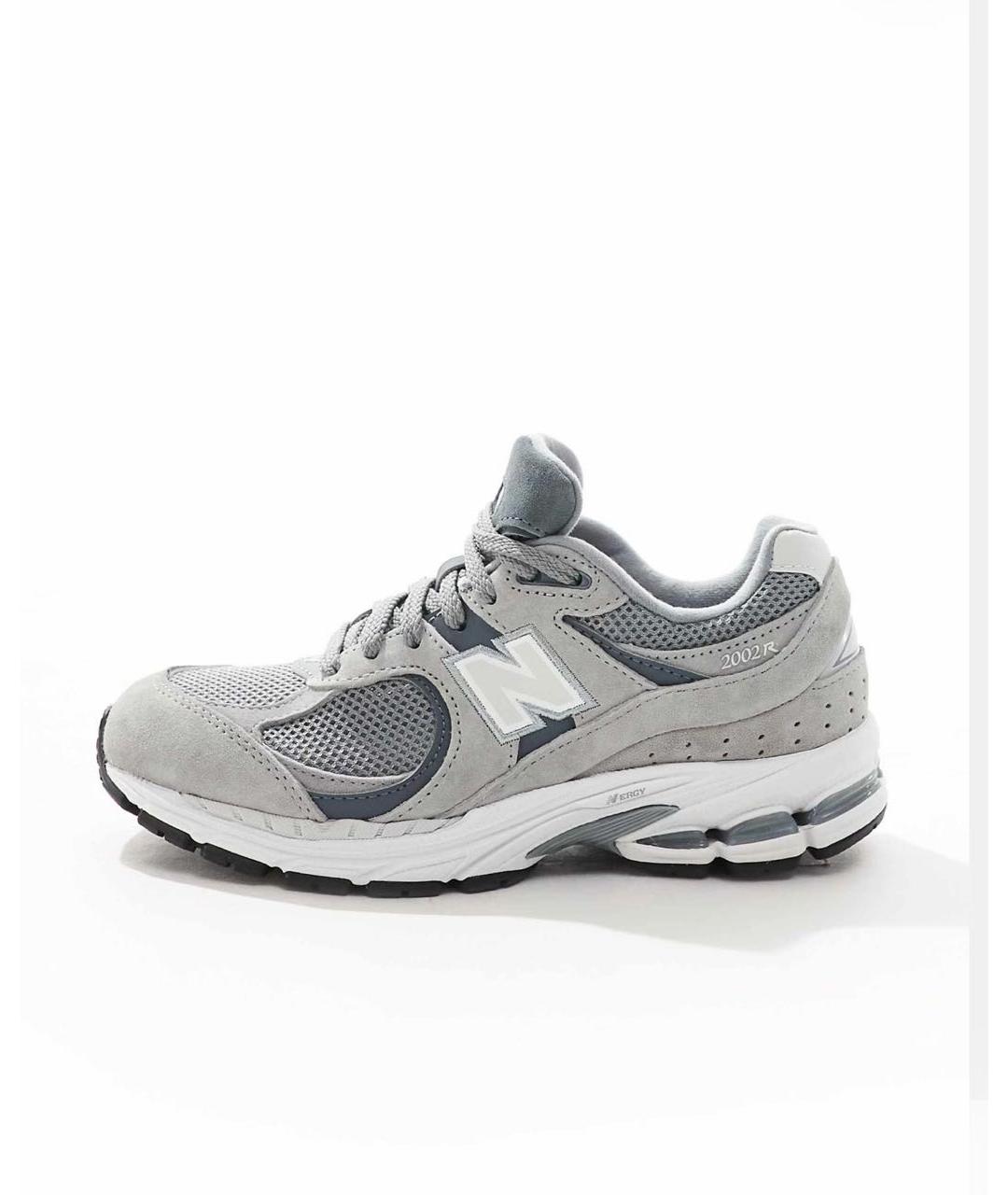 NEW BALANCE Серые замшевые кроссовки, фото 8