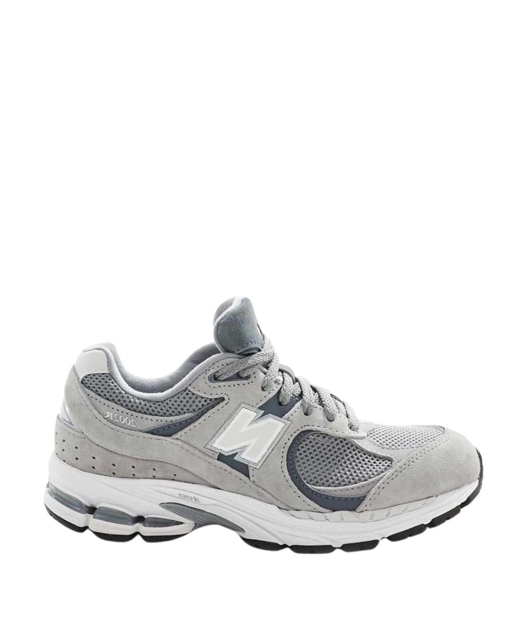 NEW BALANCE Серые замшевые кроссовки, фото 1