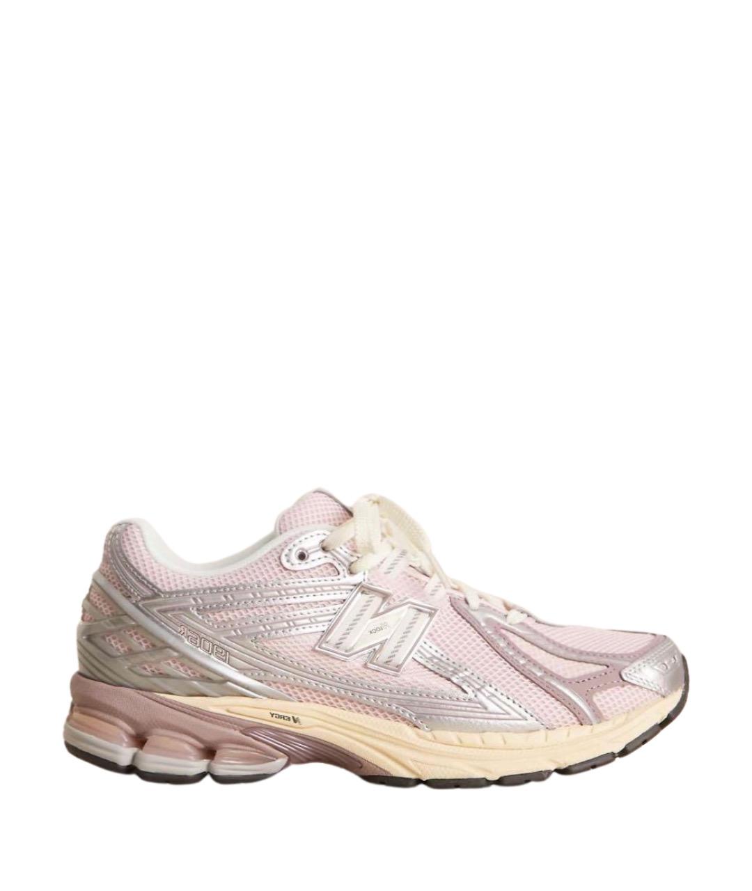 NEW BALANCE Розовые текстильные кроссовки, фото 1