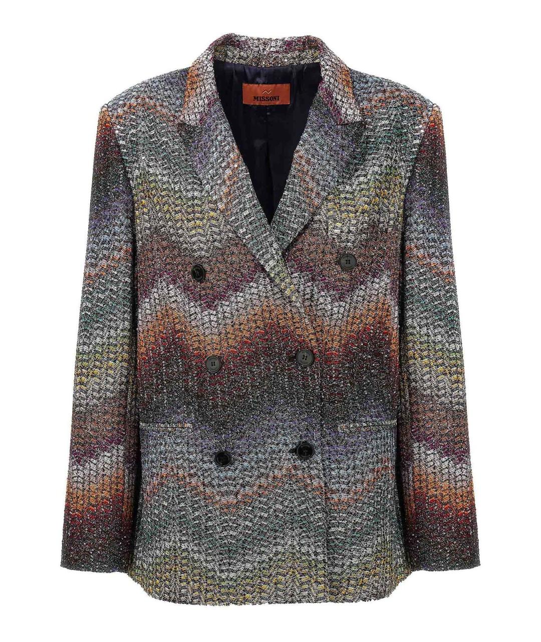 MISSONI Мульти вискозный жакет/пиджак, фото 1