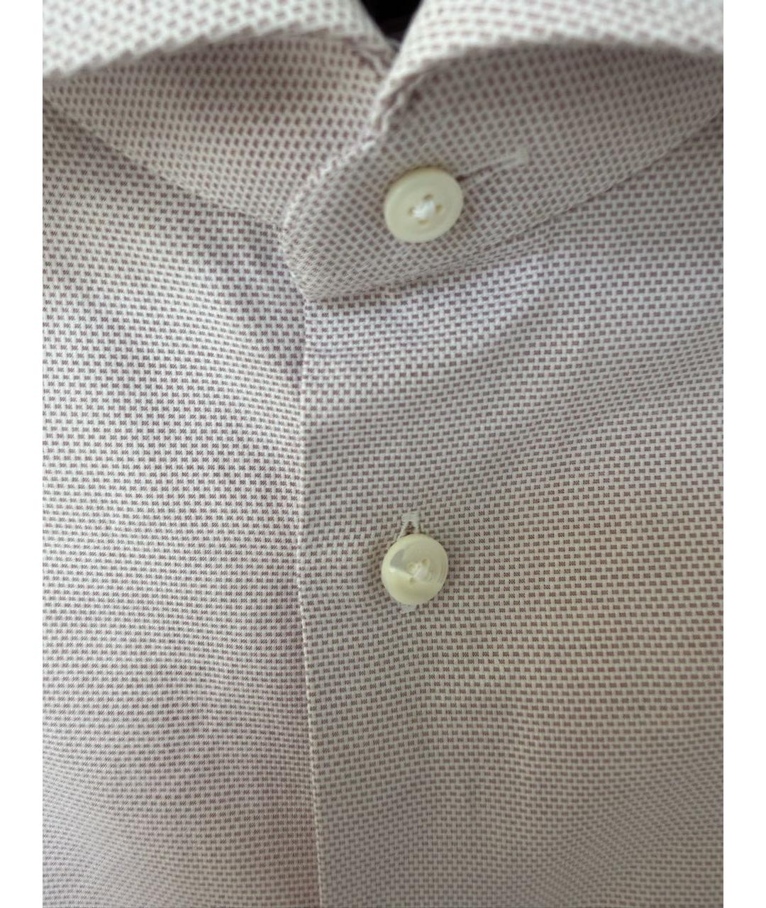 ERMENEGILDO ZEGNA XXX Хлопковая классическая рубашка, фото 5