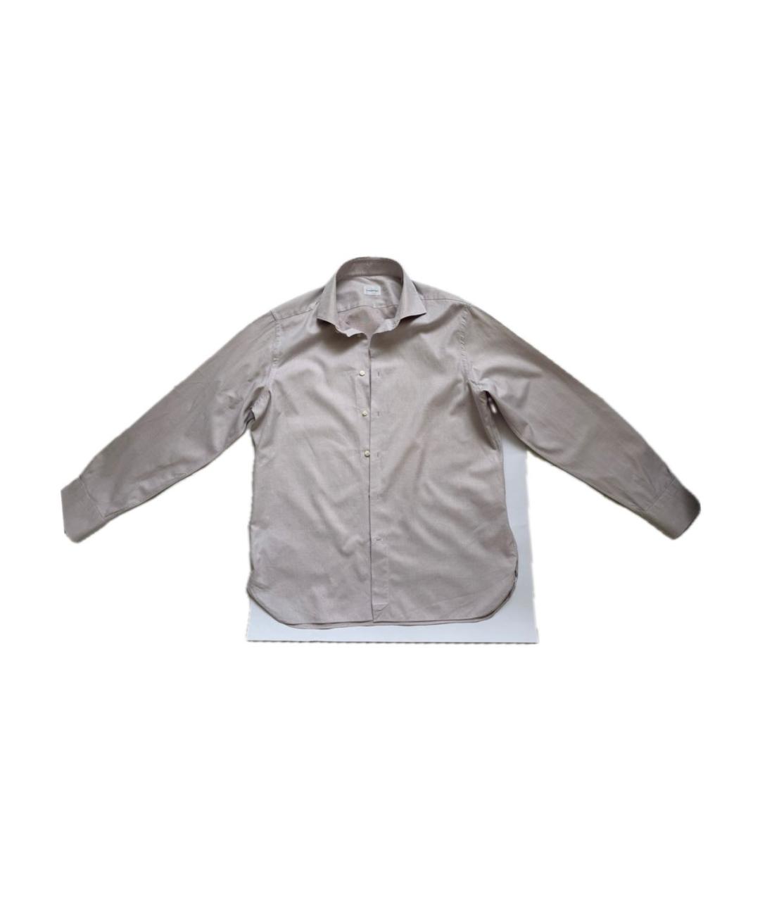 ERMENEGILDO ZEGNA XXX Хлопковая классическая рубашка, фото 8