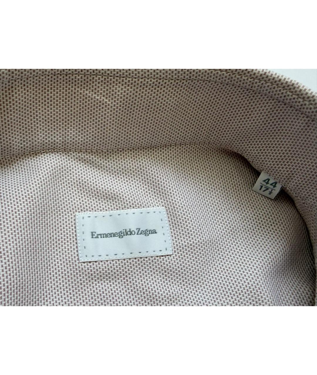 ERMENEGILDO ZEGNA XXX Хлопковая классическая рубашка, фото 3