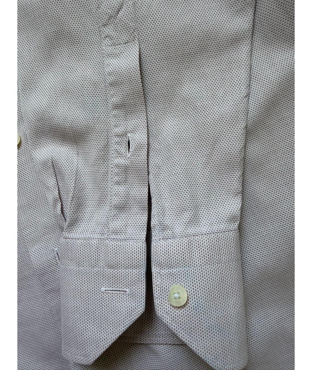 ERMENEGILDO ZEGNA XXX Хлопковая классическая рубашка, фото 4