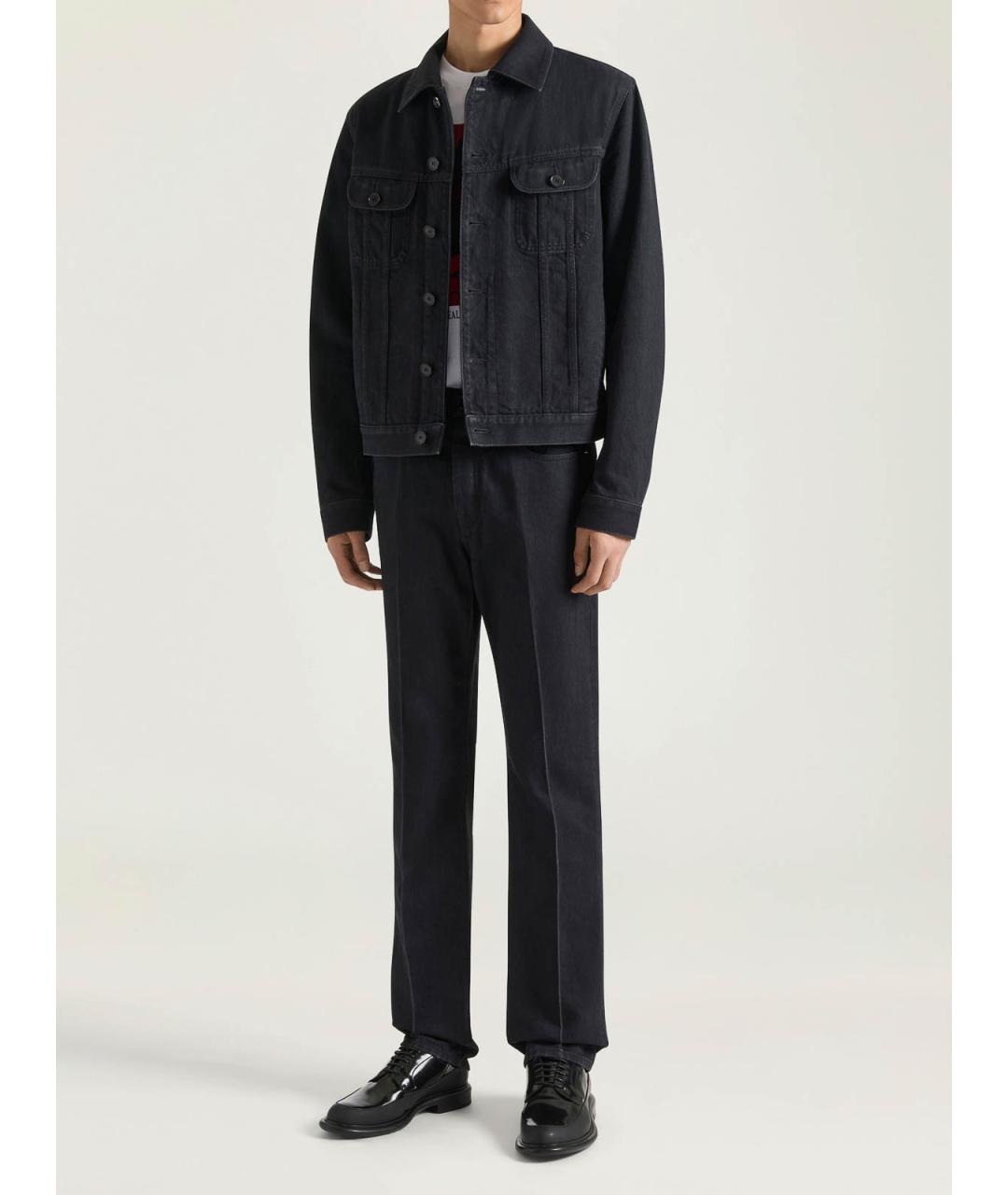 GIVENCHY Черная хлопковая куртка, фото 2