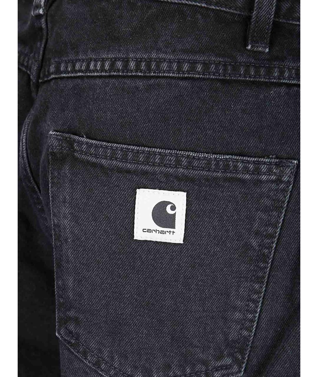 CARHARTT Черные хлопковые шорты, фото 3