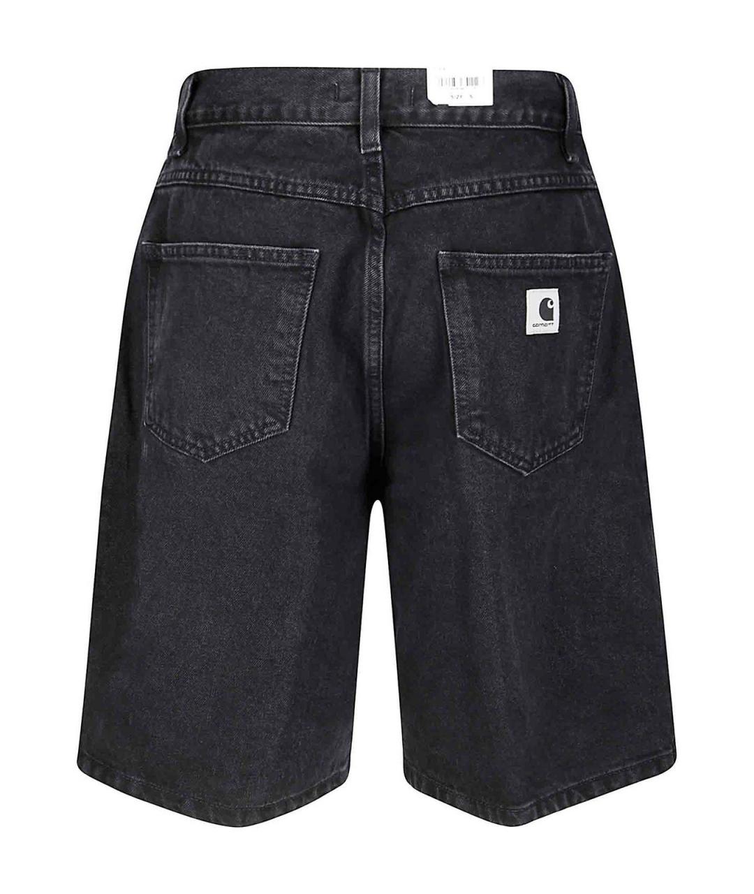 CARHARTT Черные хлопковые шорты, фото 2