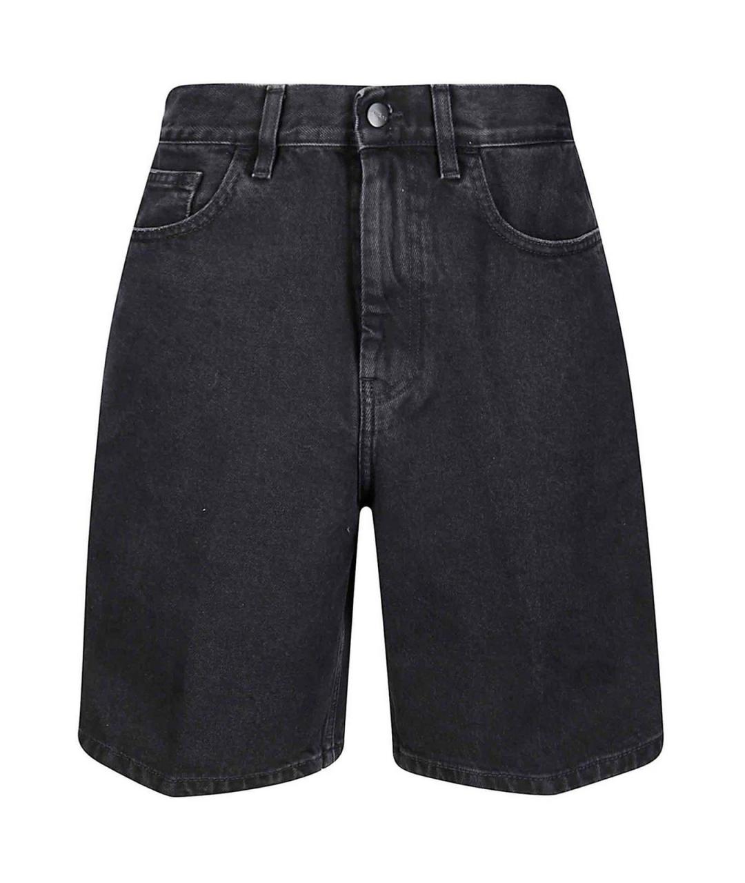CARHARTT Черные хлопковые шорты, фото 1