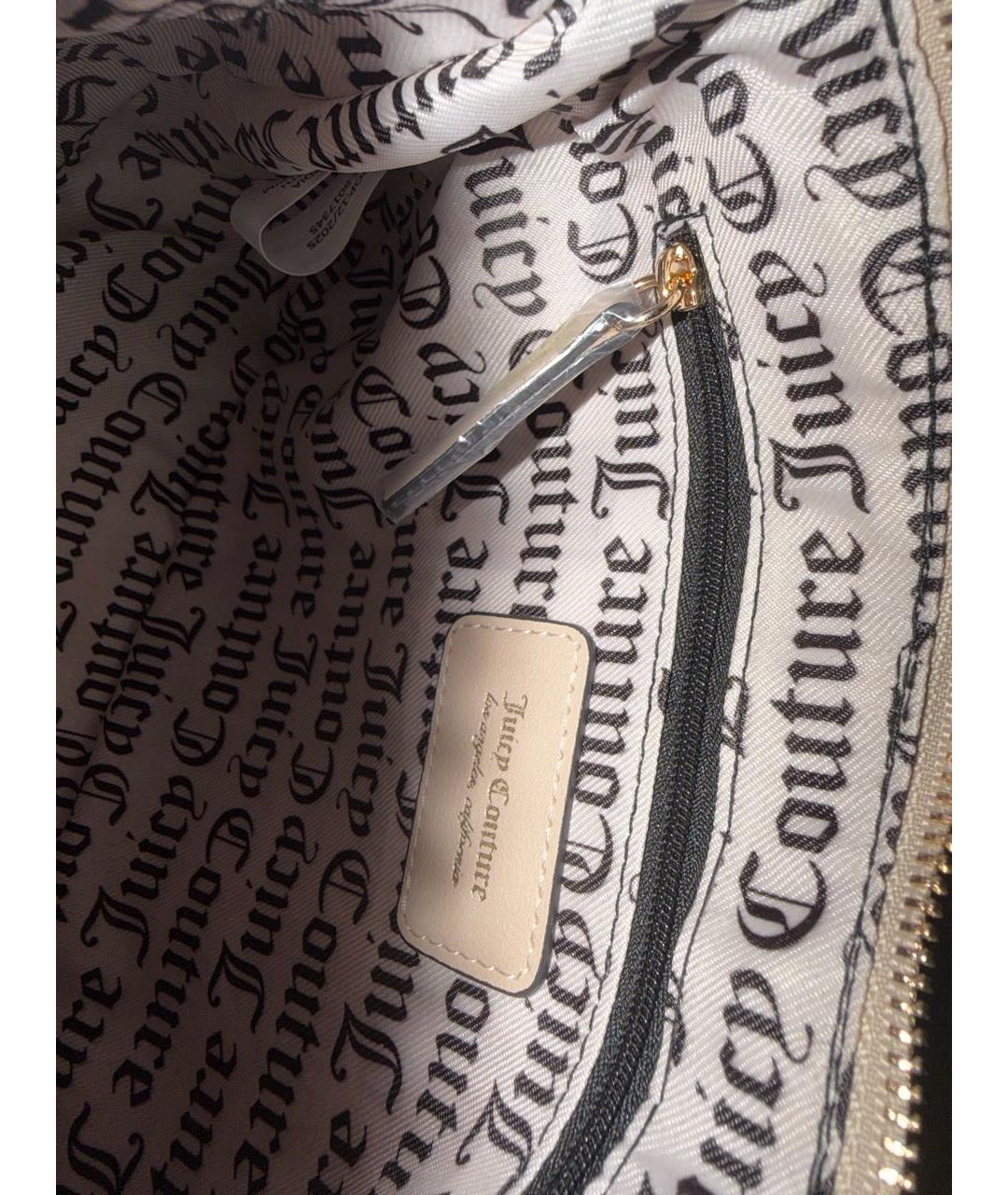 JUICY COUTURE Бежевая сумка через плечо, фото 4