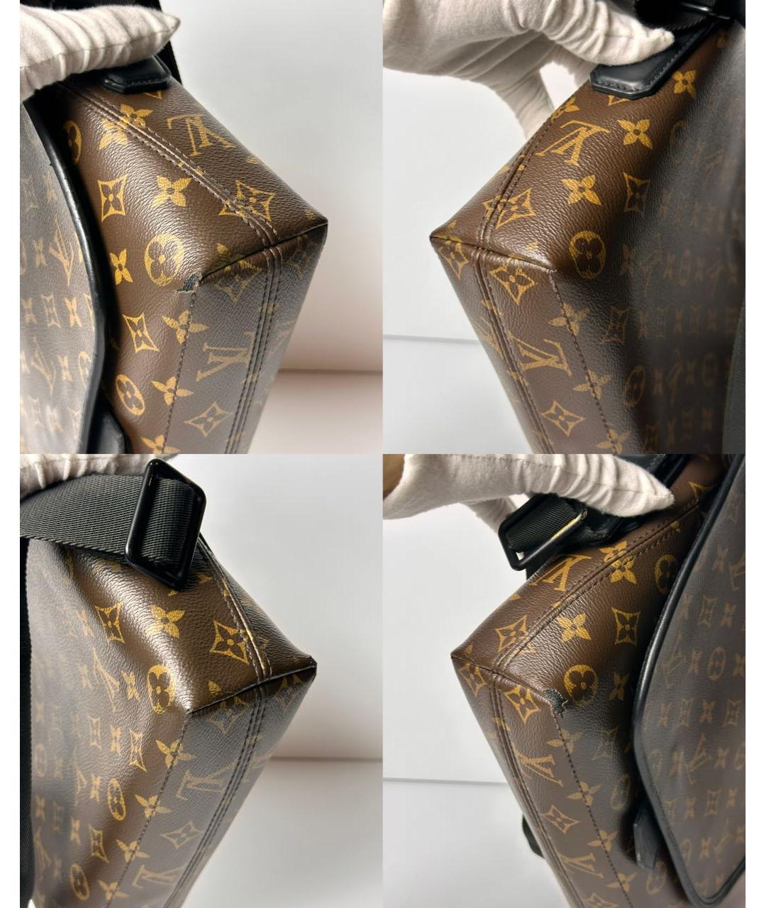 LOUIS VUITTON Коричневая сумка на плечо, фото 8