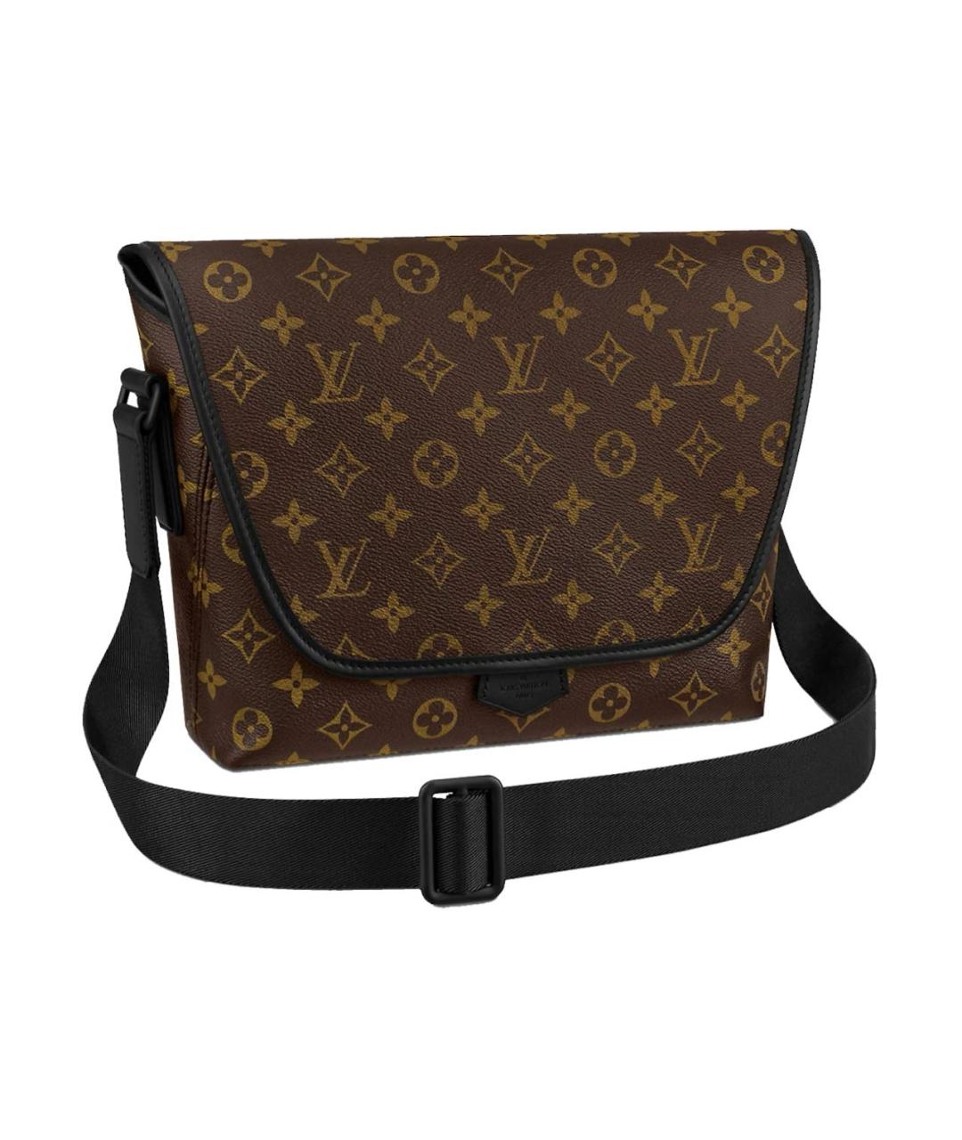 LOUIS VUITTON Коричневая сумка на плечо, фото 9