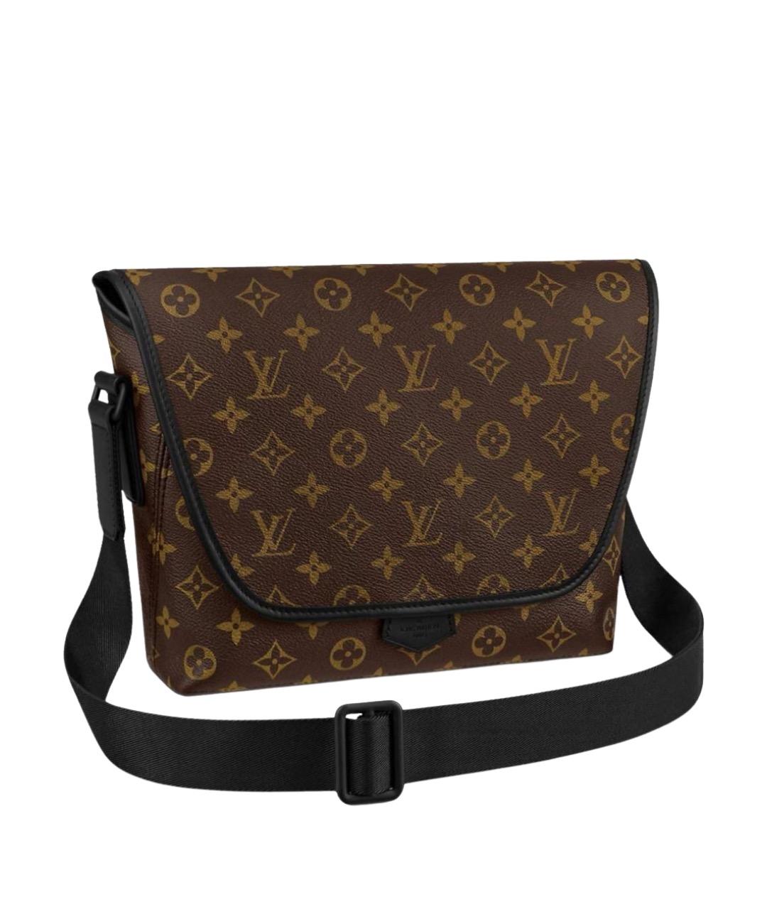 LOUIS VUITTON Коричневая сумка на плечо, фото 1