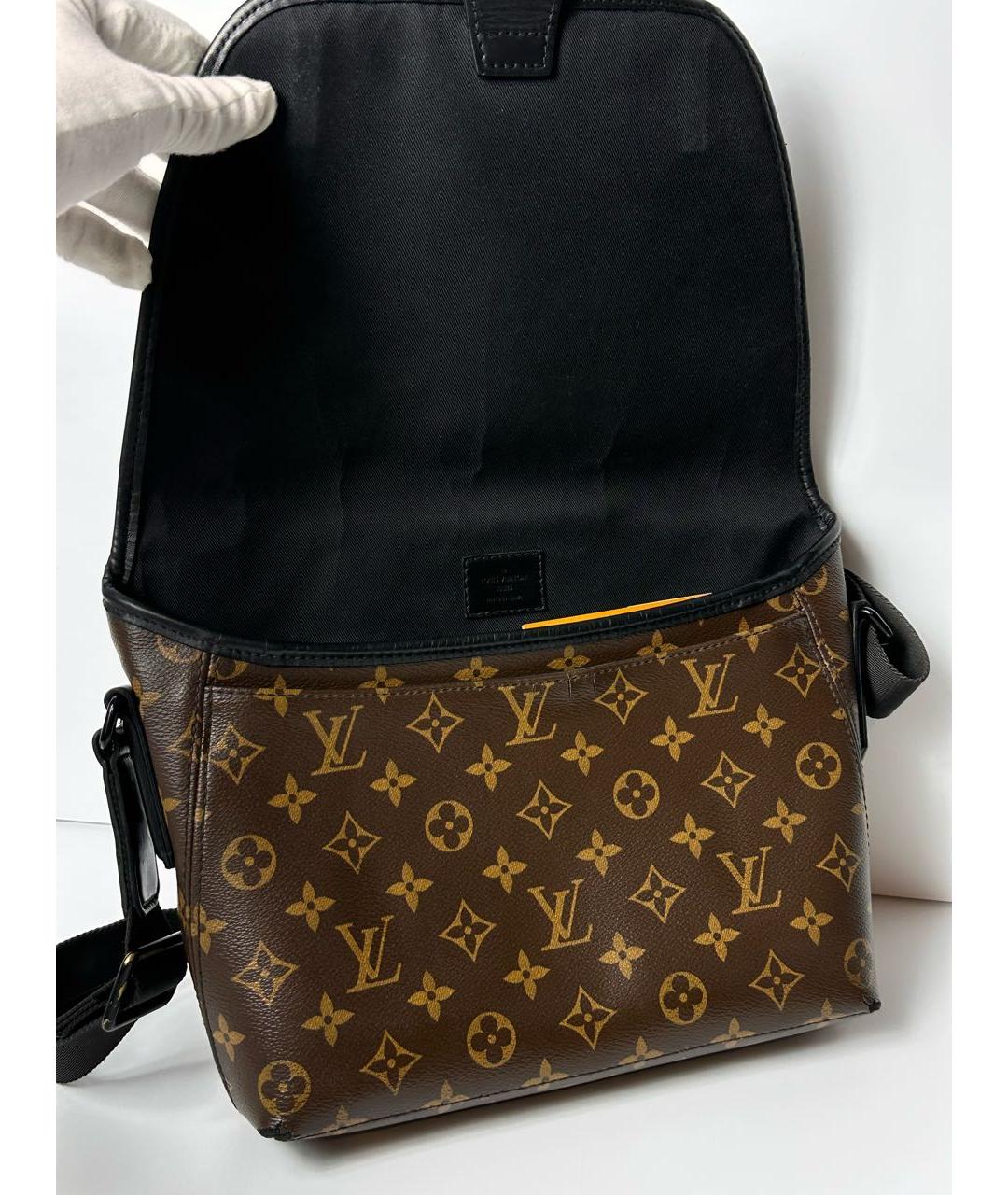 LOUIS VUITTON Коричневая сумка на плечо, фото 6