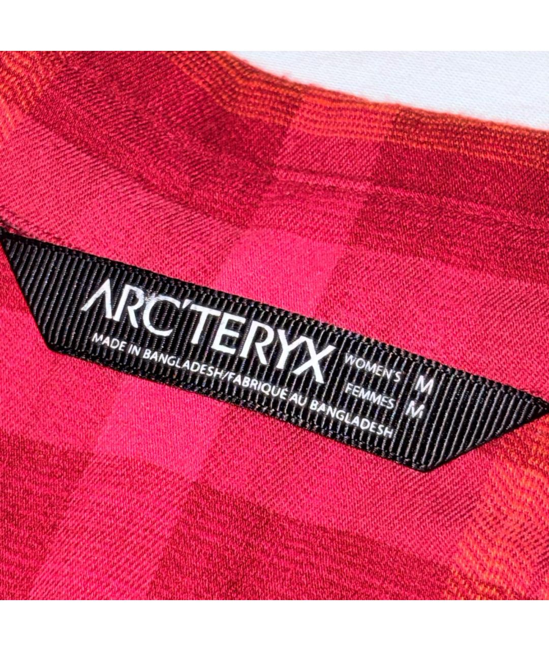 ARCTERYX Красная полиэстеровая рубашка, фото 4