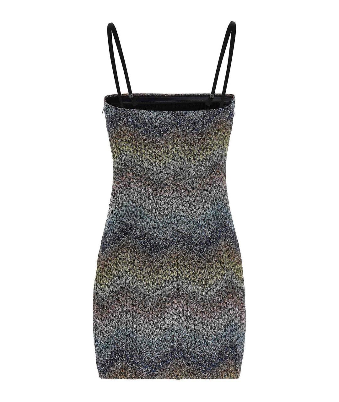 MISSONI Мульти вискозное повседневное платье, фото 2