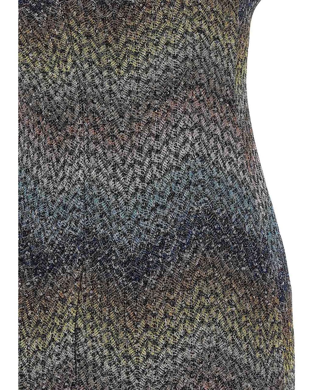 MISSONI Мульти вискозное повседневное платье, фото 4