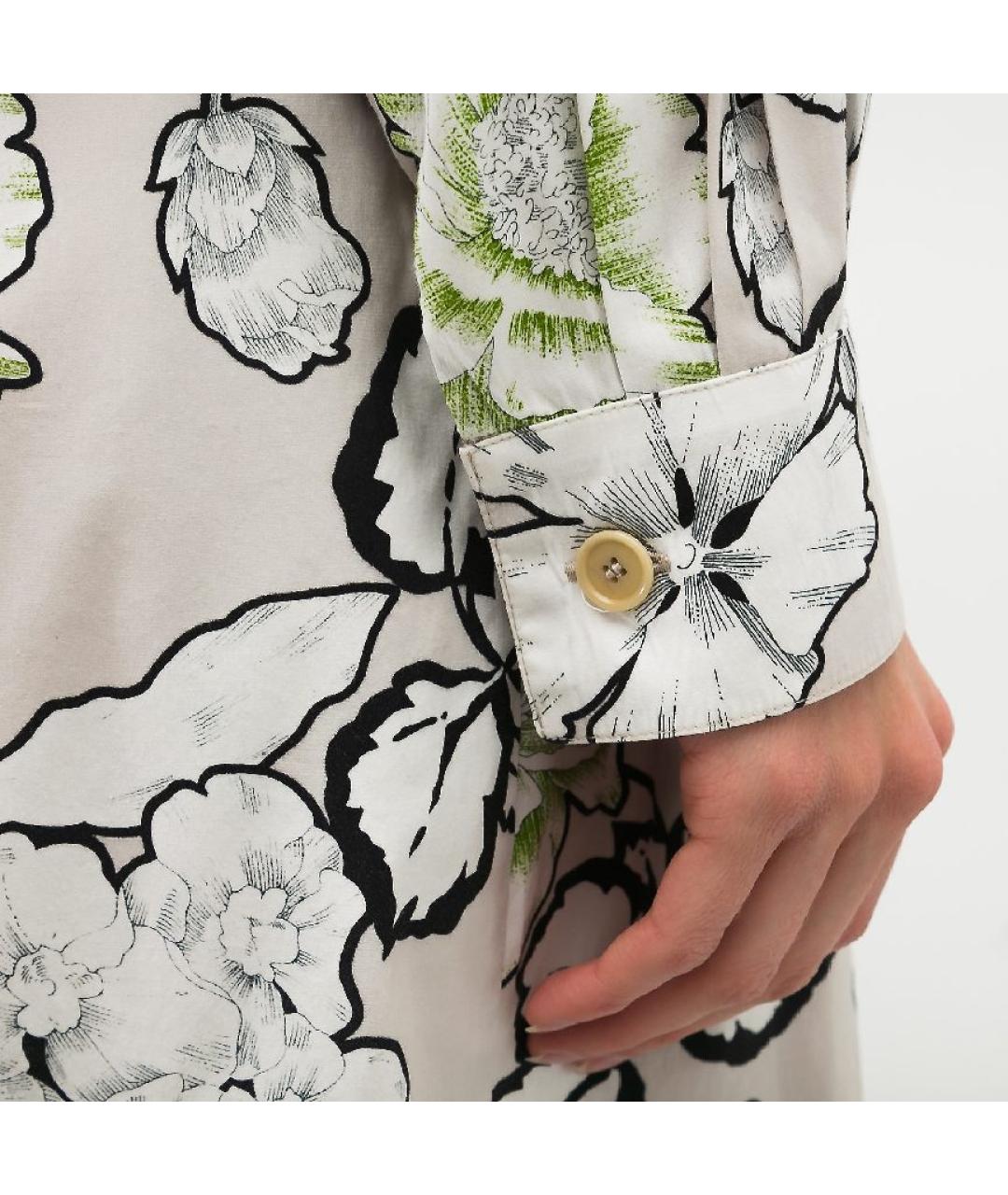 ETRO Мульти хлопковое повседневное платье, фото 4