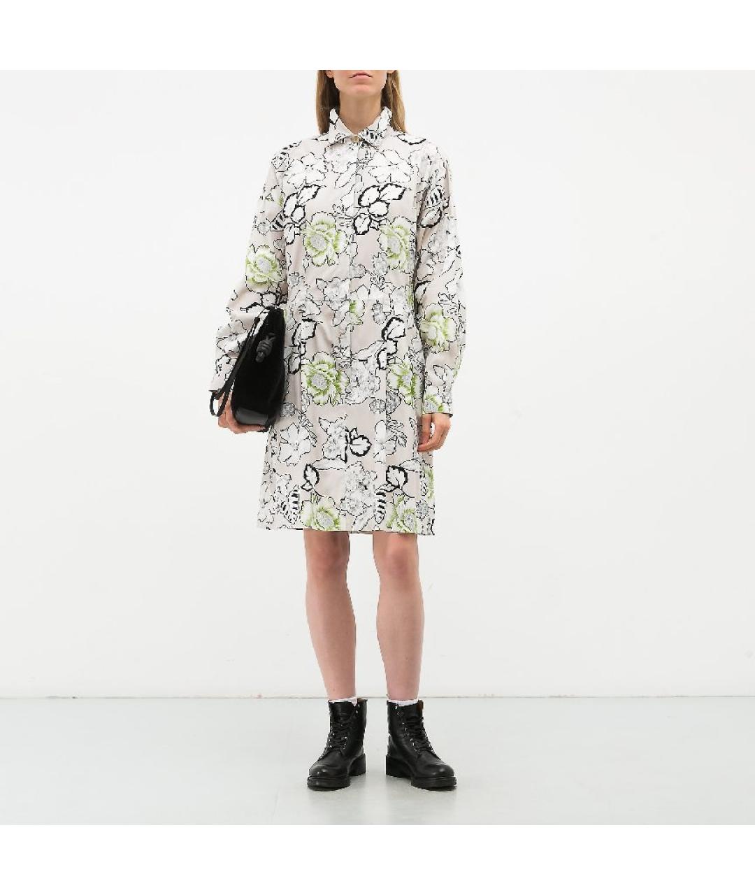 ETRO Мульти хлопковое повседневное платье, фото 5