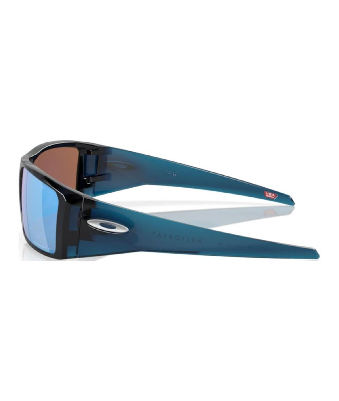 OAKLEY Синие пластиковые солнцезащитные очки, фото 2