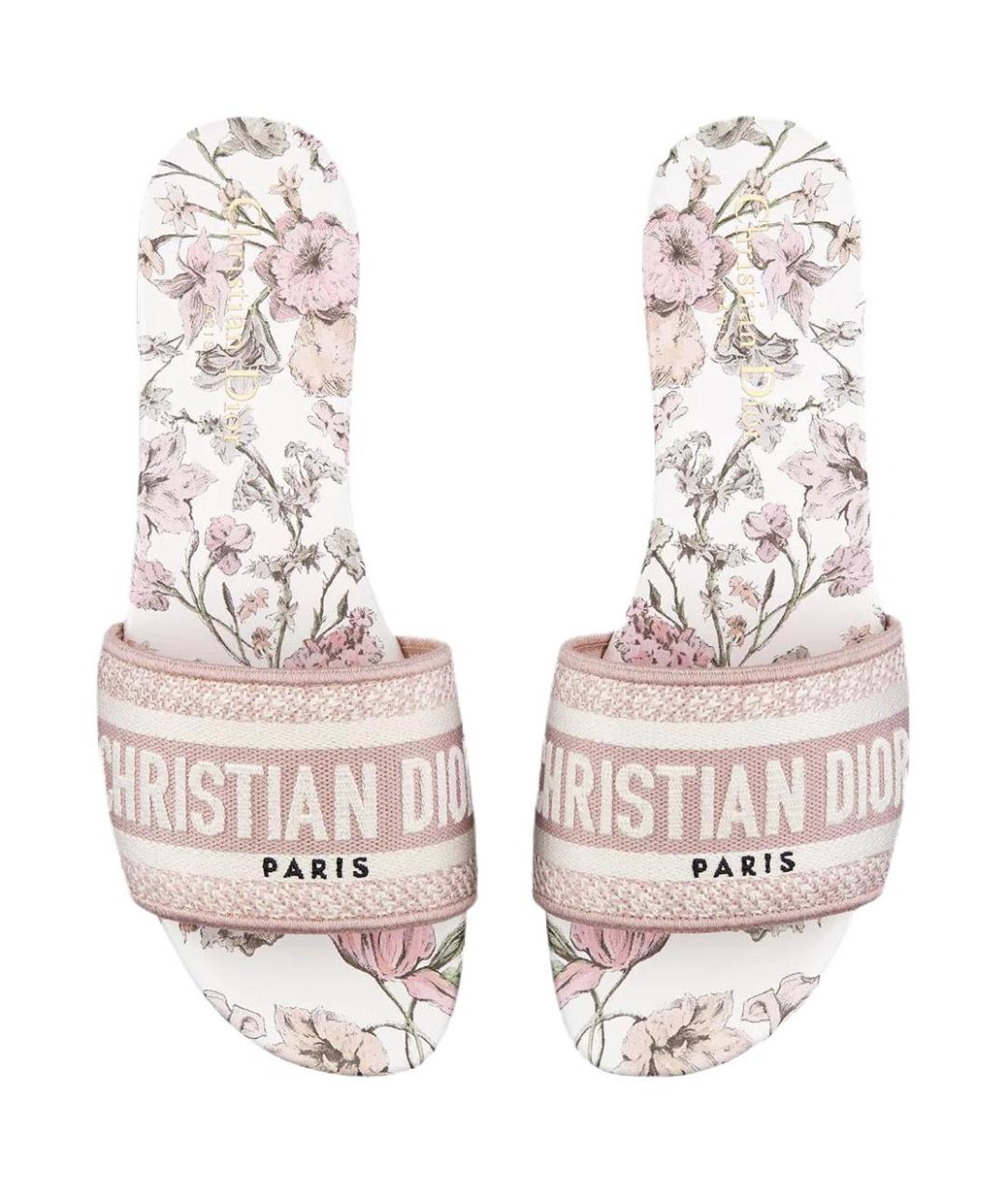 CHRISTIAN DIOR Розовые сандалии, фото 4