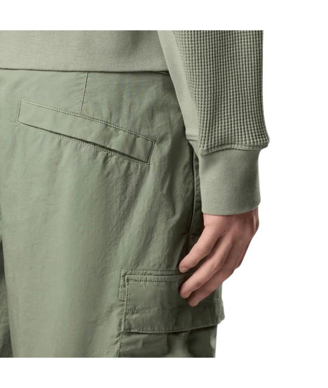 STONE ISLAND Зеленые шорты, фото 5