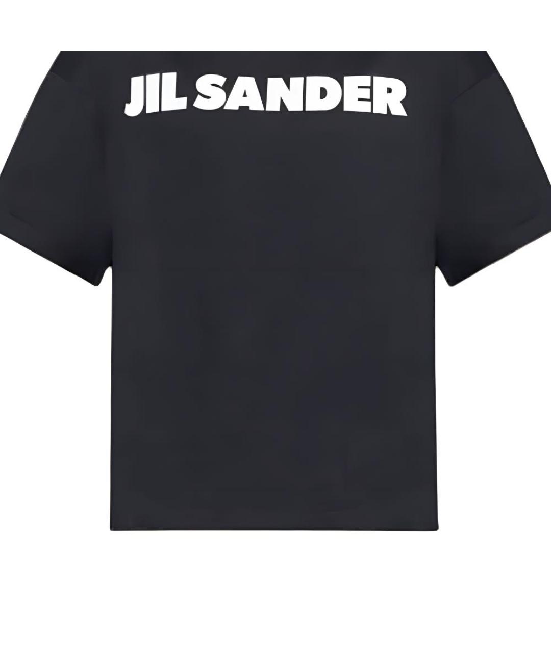 JIL SANDER Черная футболка, фото 5