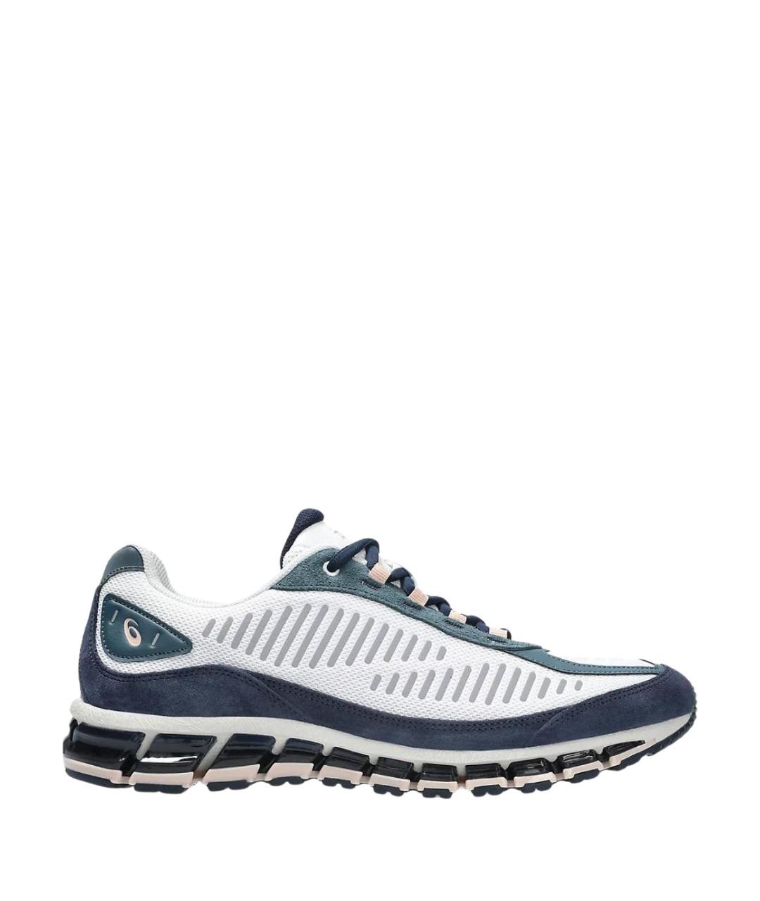 ASICS Белые текстильные кроссовки, фото 1