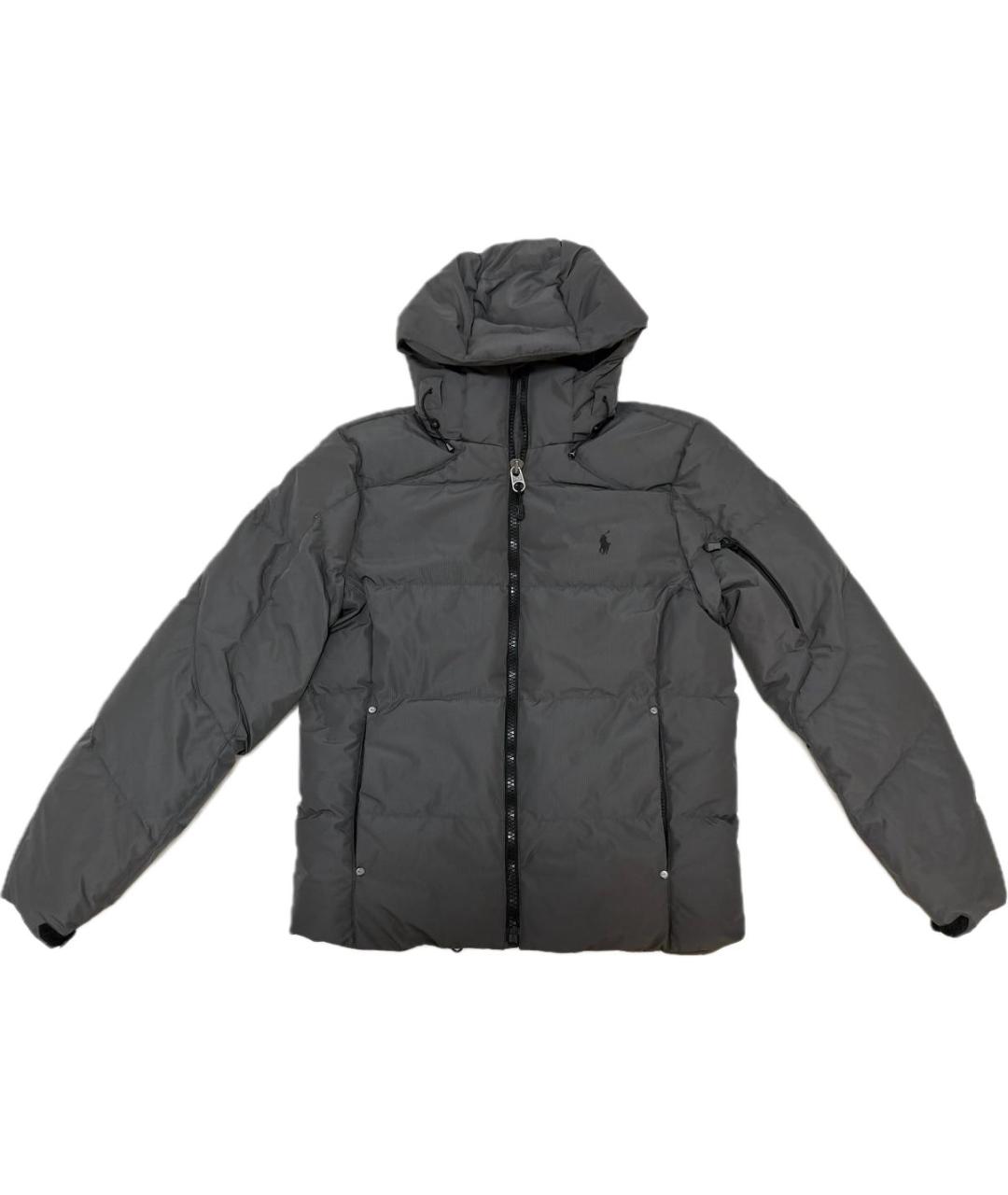 POLO RALPH LAUREN Серый пуховик, фото 1