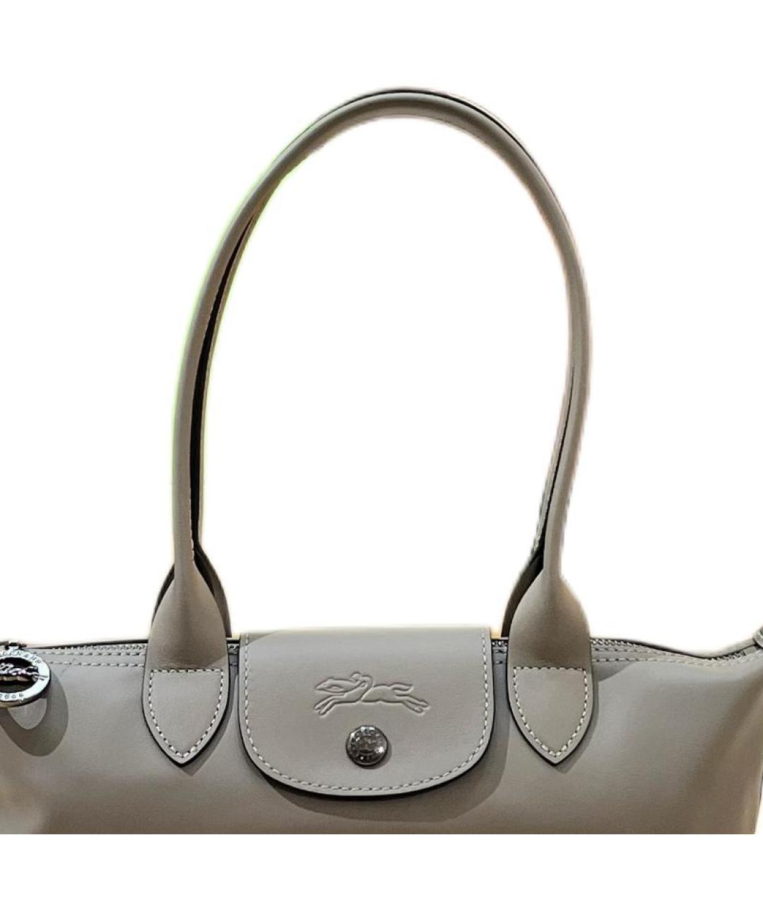 LONGCHAMP Серая сумка через плечо, фото 3