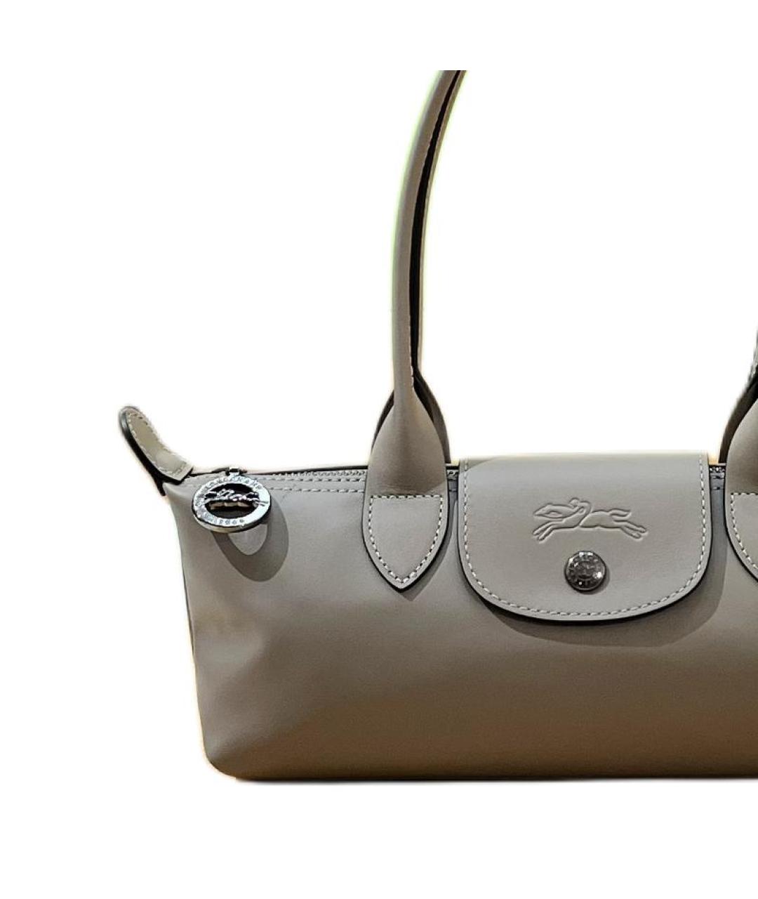 LONGCHAMP Серая сумка через плечо, фото 2