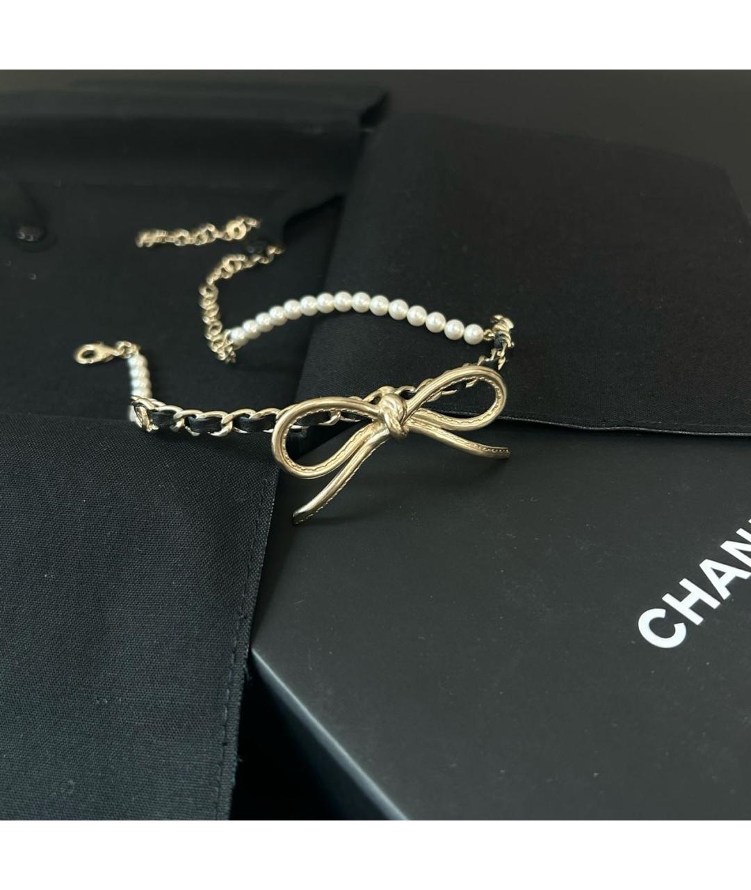 CHANEL Золотое колье, фото 2