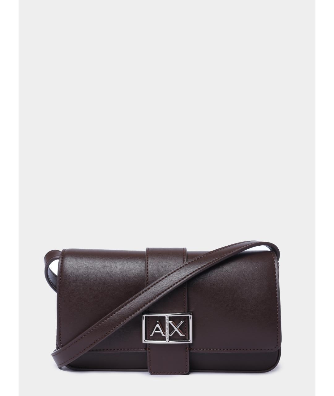 ARMANI EXCHANGE Коричневая сумка через плечо, фото 6