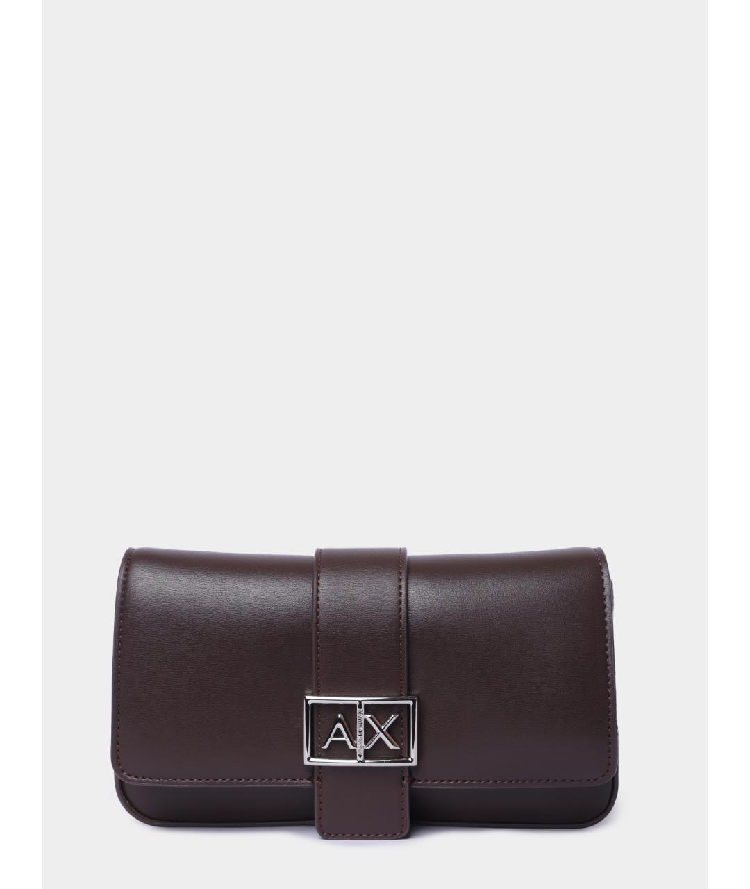 ARMANI EXCHANGE Коричневая сумка через плечо, фото 2