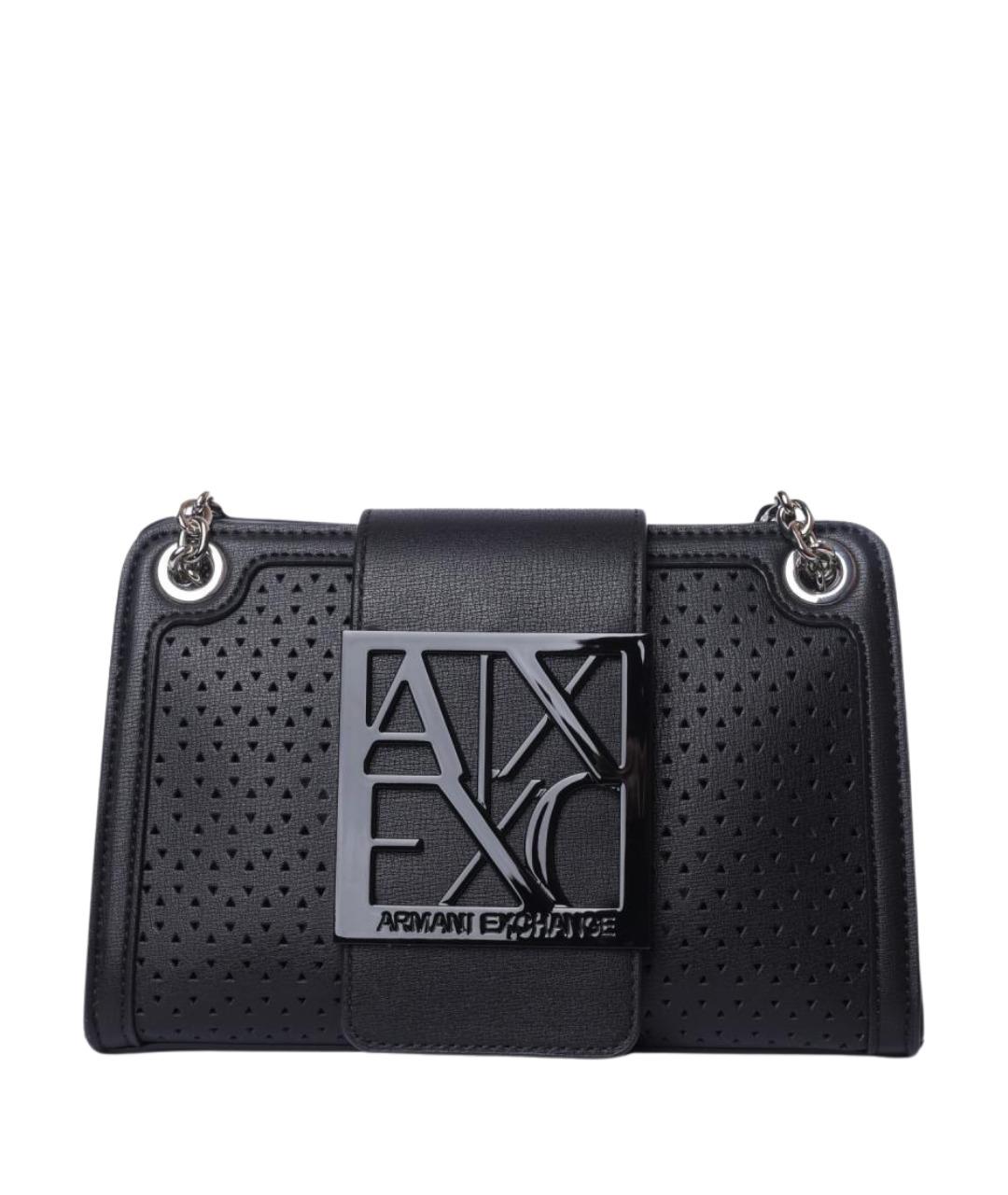 ARMANI EXCHANGE Черная сумка через плечо, фото 1