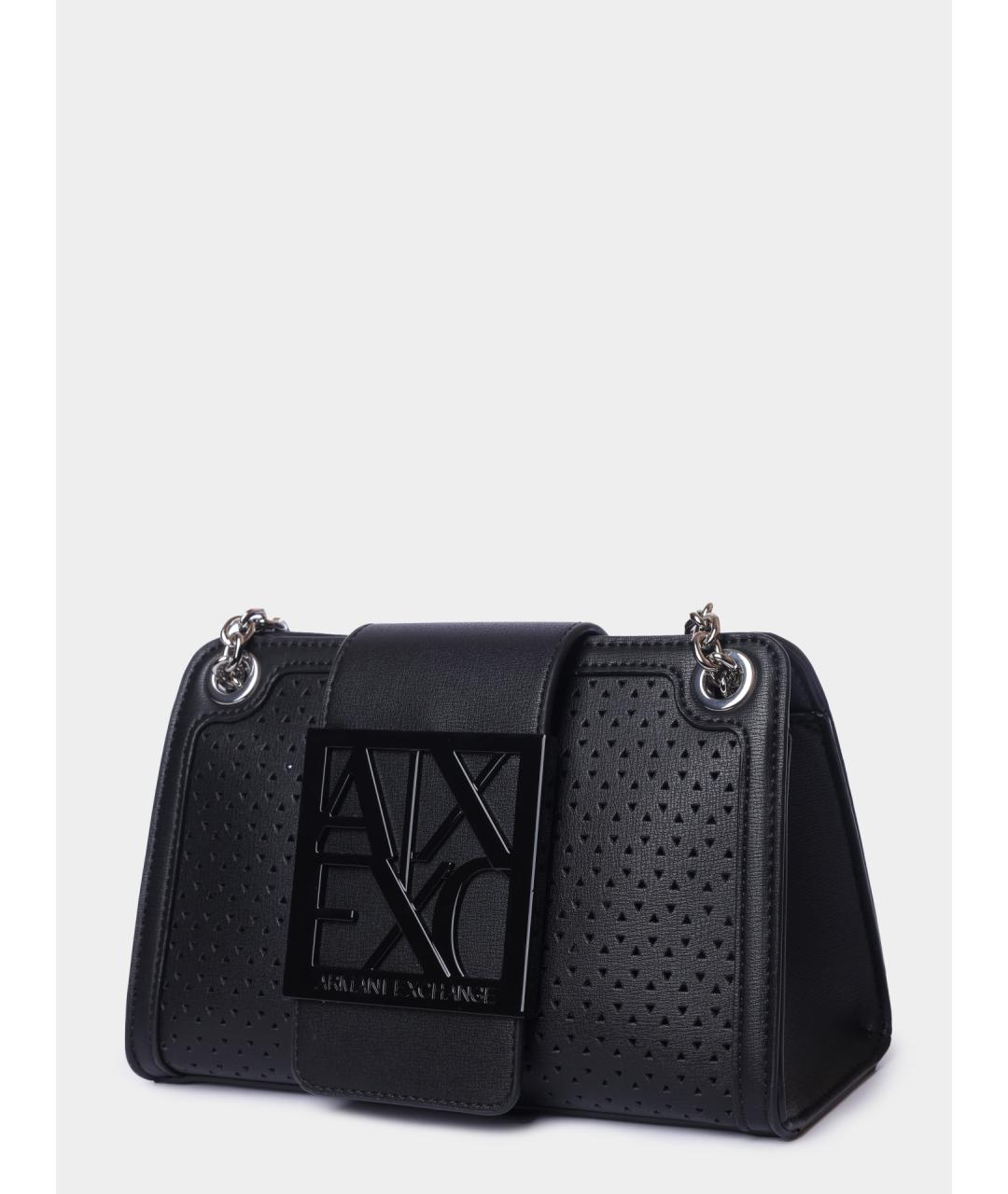 ARMANI EXCHANGE Черная сумка через плечо, фото 3