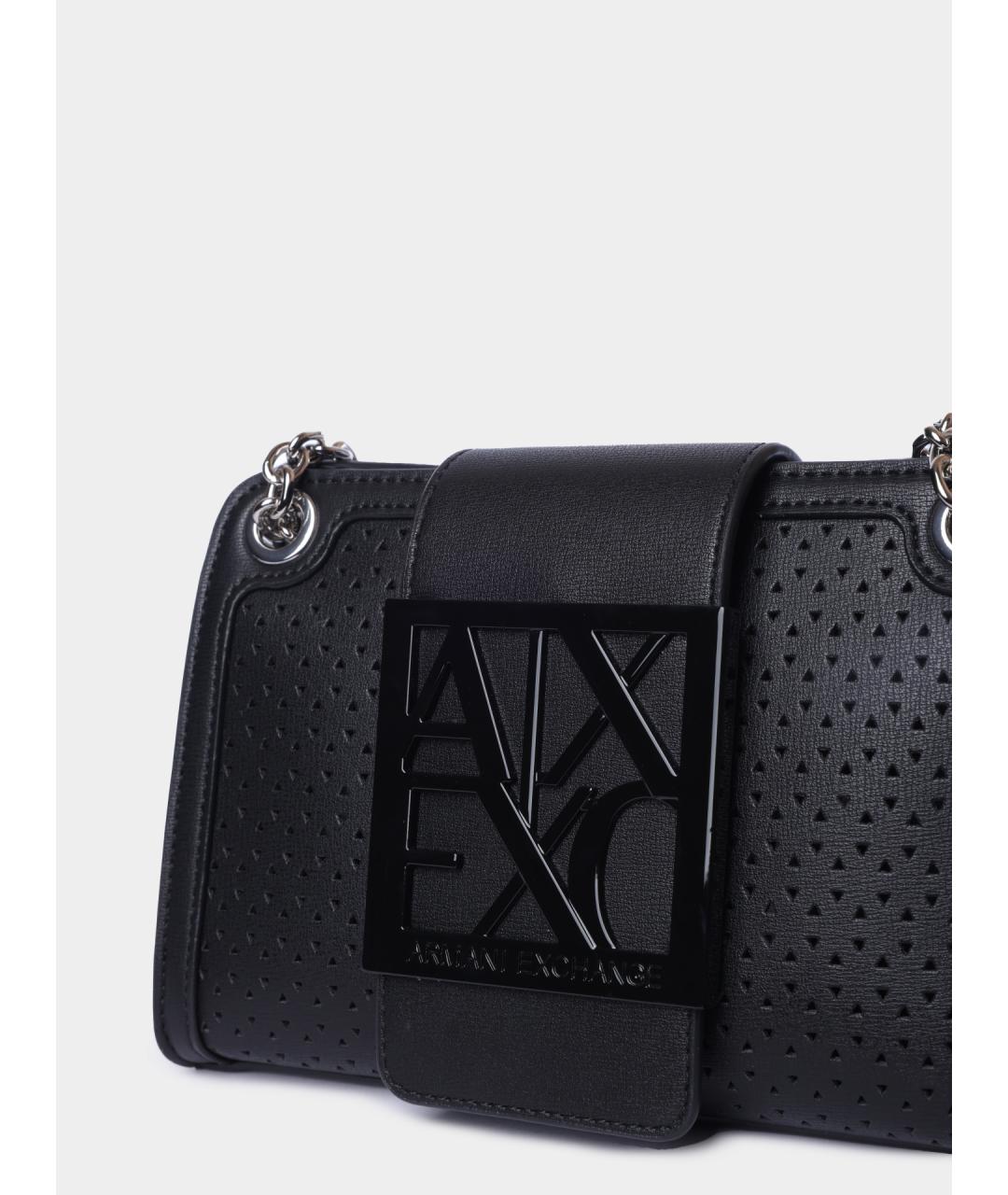 ARMANI EXCHANGE Черная сумка через плечо, фото 4
