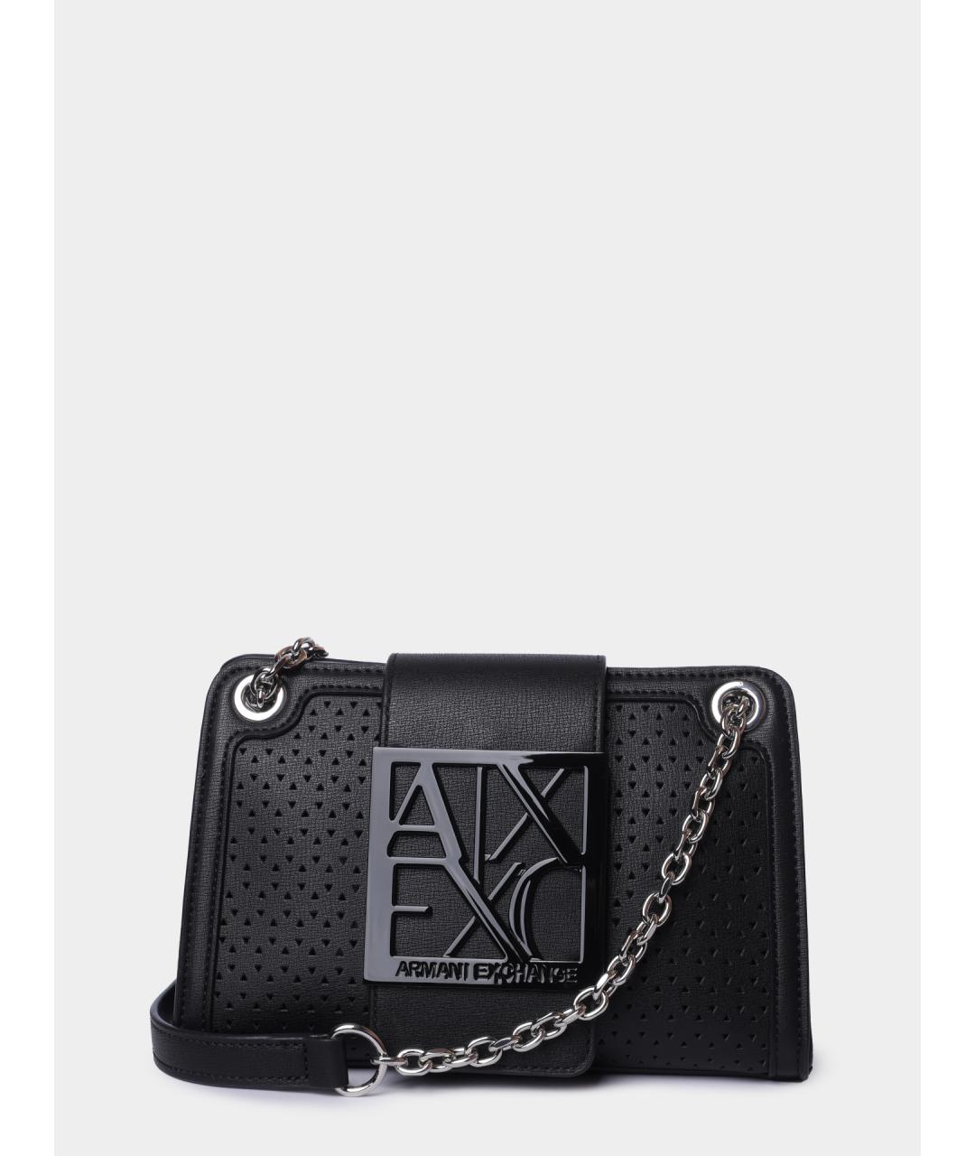 ARMANI EXCHANGE Черная сумка через плечо, фото 2