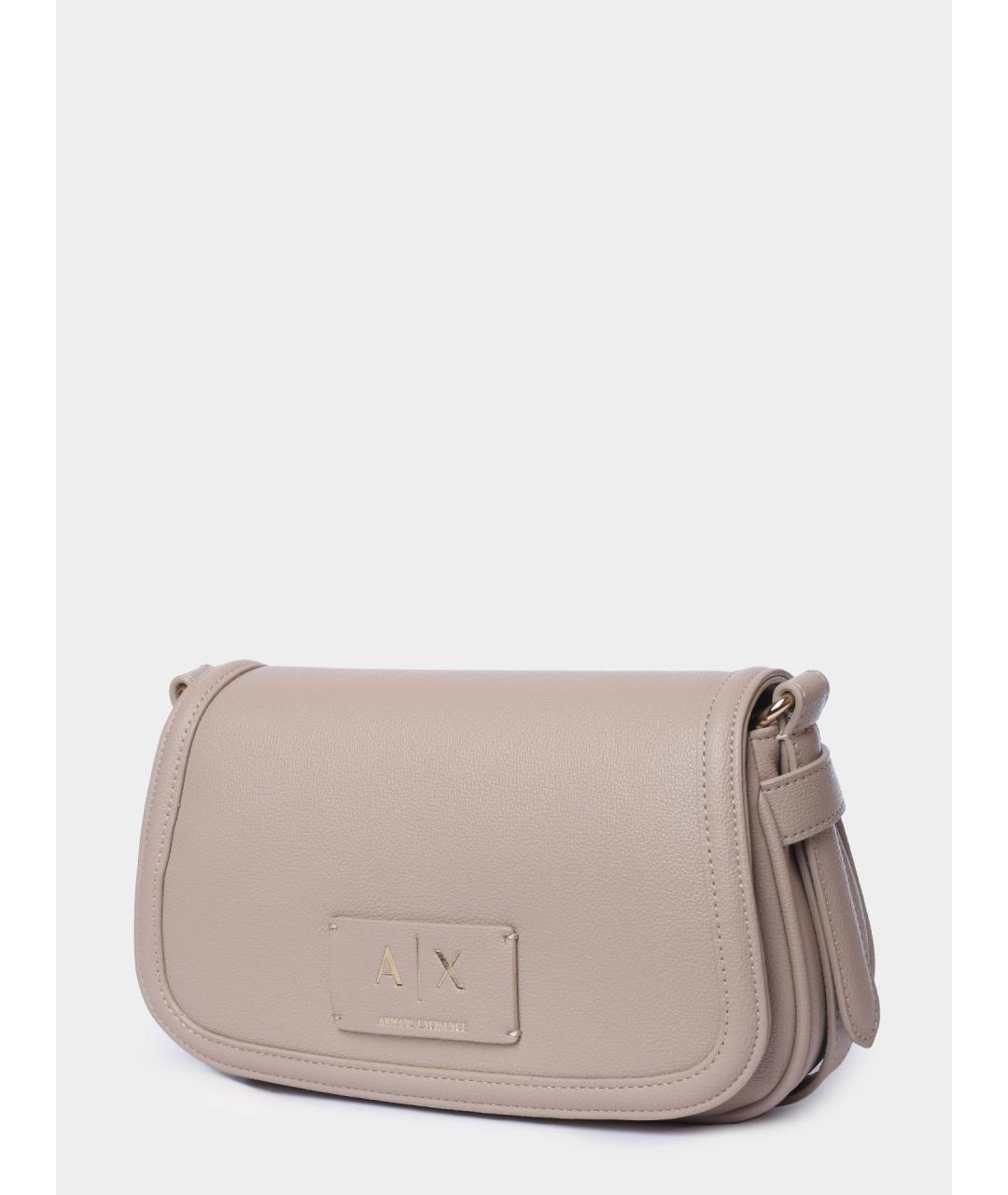 ARMANI EXCHANGE Бежевая сумка через плечо, фото 4