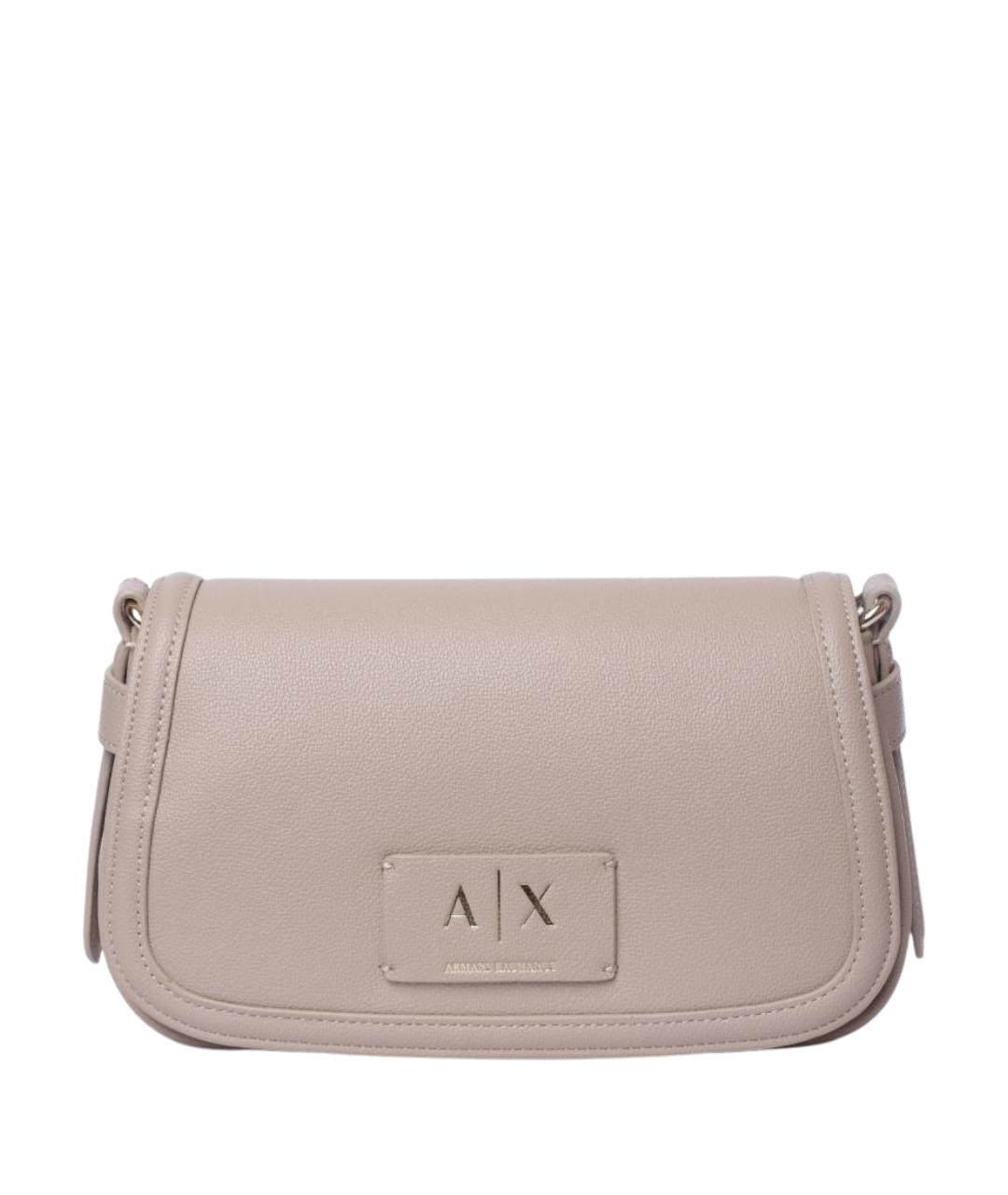 ARMANI EXCHANGE Бежевая сумка через плечо, фото 1
